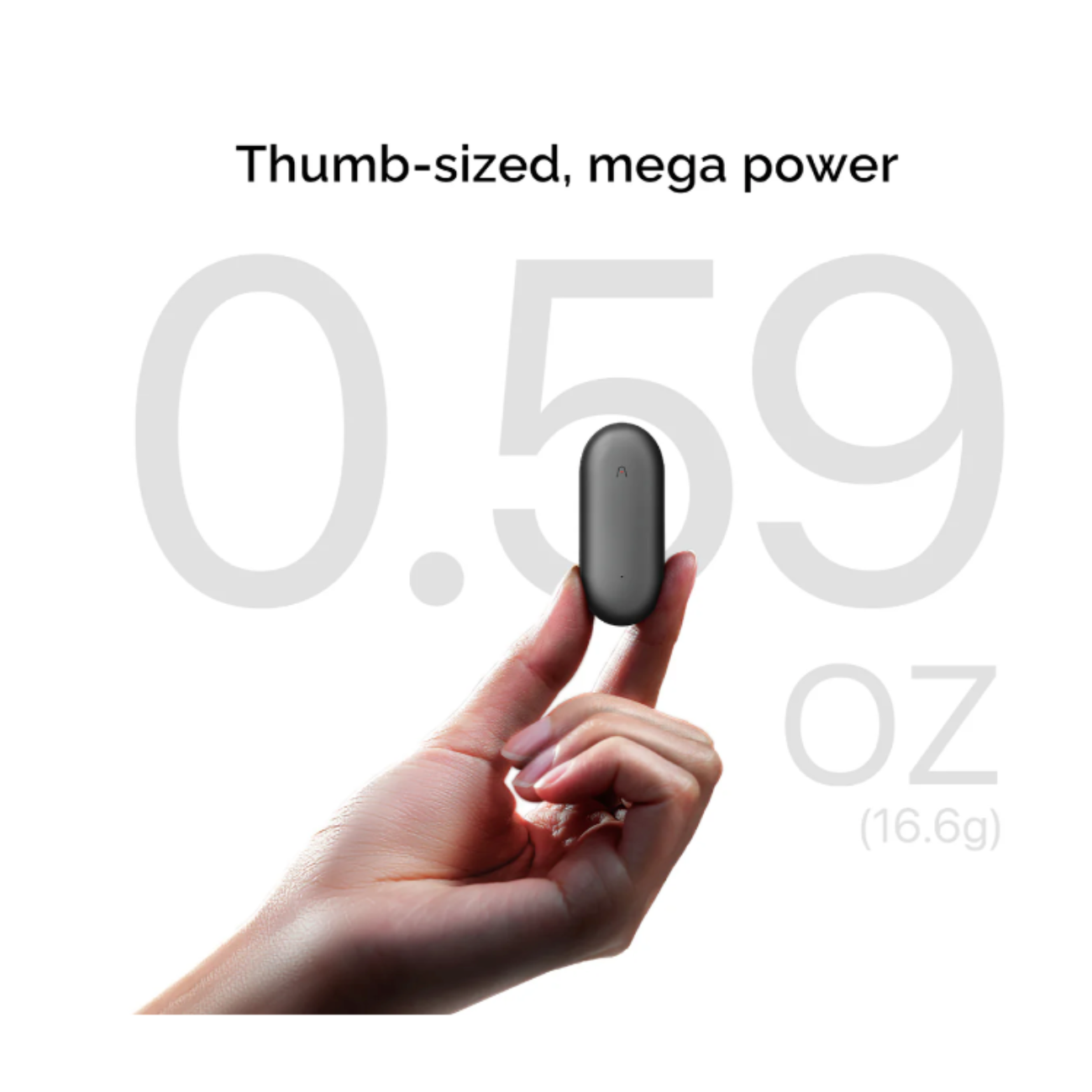 Plaud NotePin- Lunar Silver