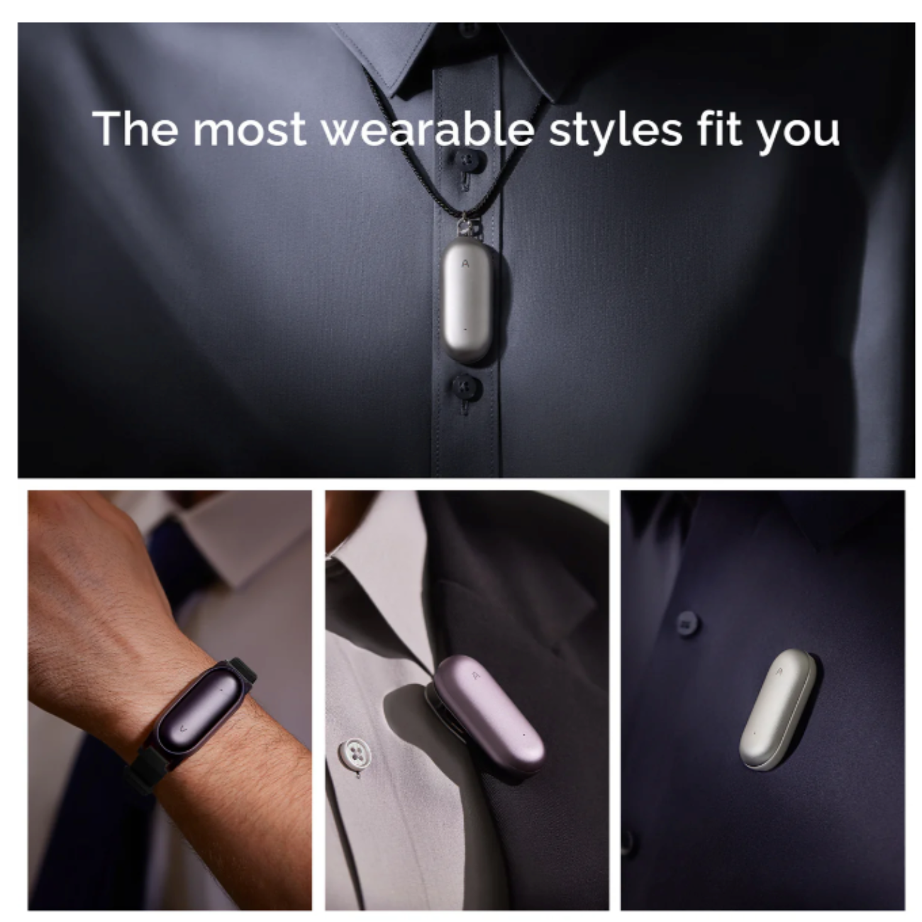 Plaud NotePin- Lunar Silver