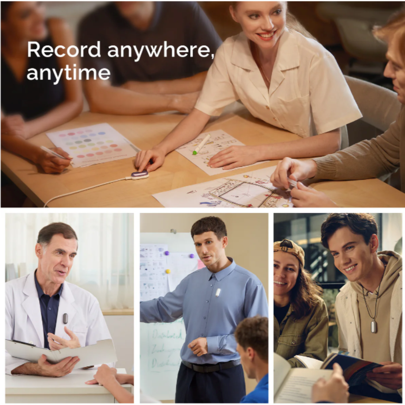 Plaud NotePin- Cosmic Gray