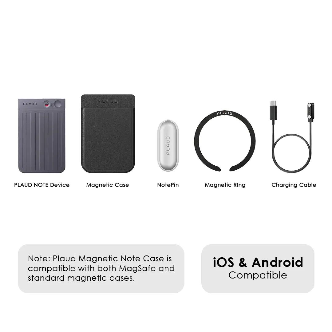 PLAUD.AI Plaud NotePin AI Voice Recorder Sunset Purple