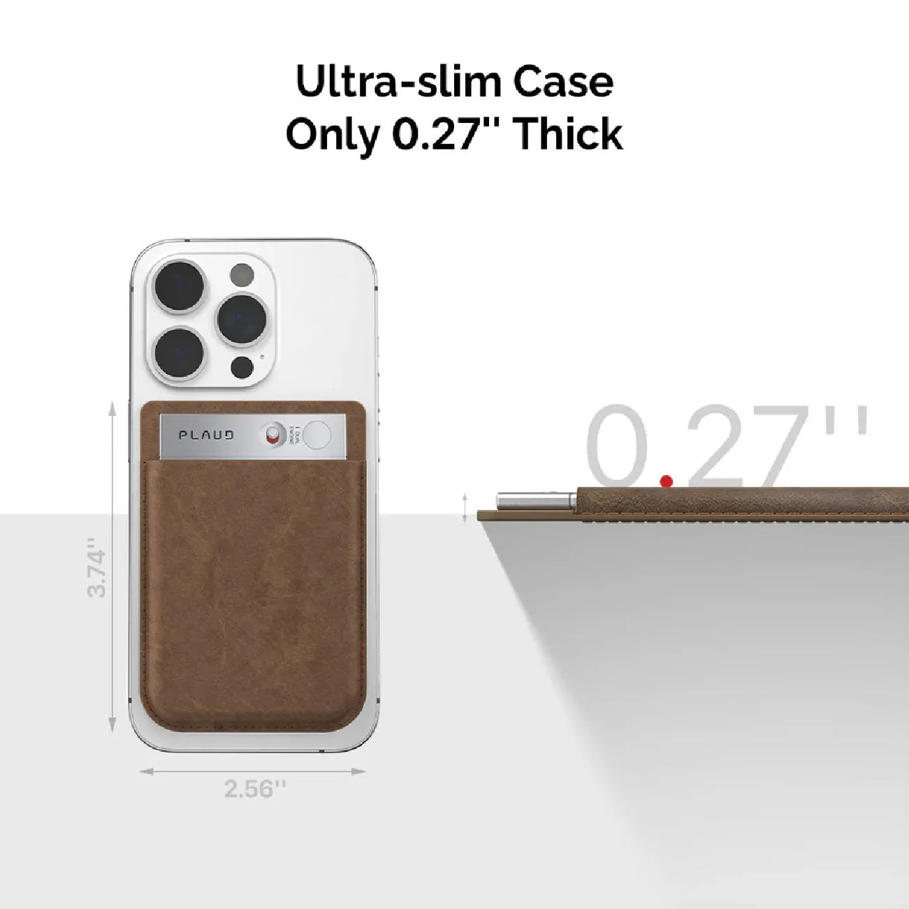 PLAUD.AI Plaud Note Magnetic Case Brown