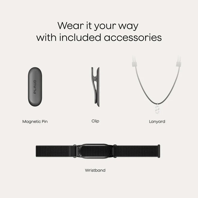 Plaud NotePin S- Black