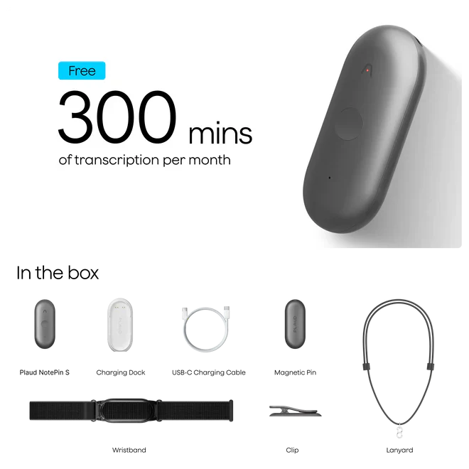 Plaud NotePin S- Purple