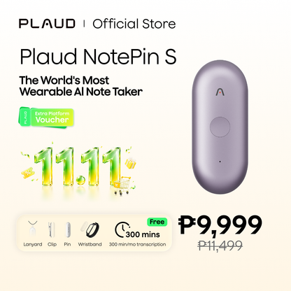 Plaud NotePin S- Purple