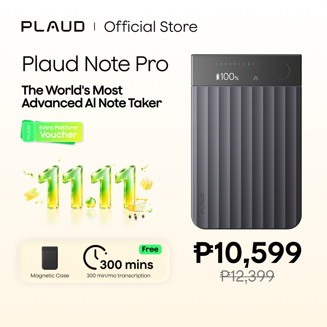 Plaud Note Pro- Black