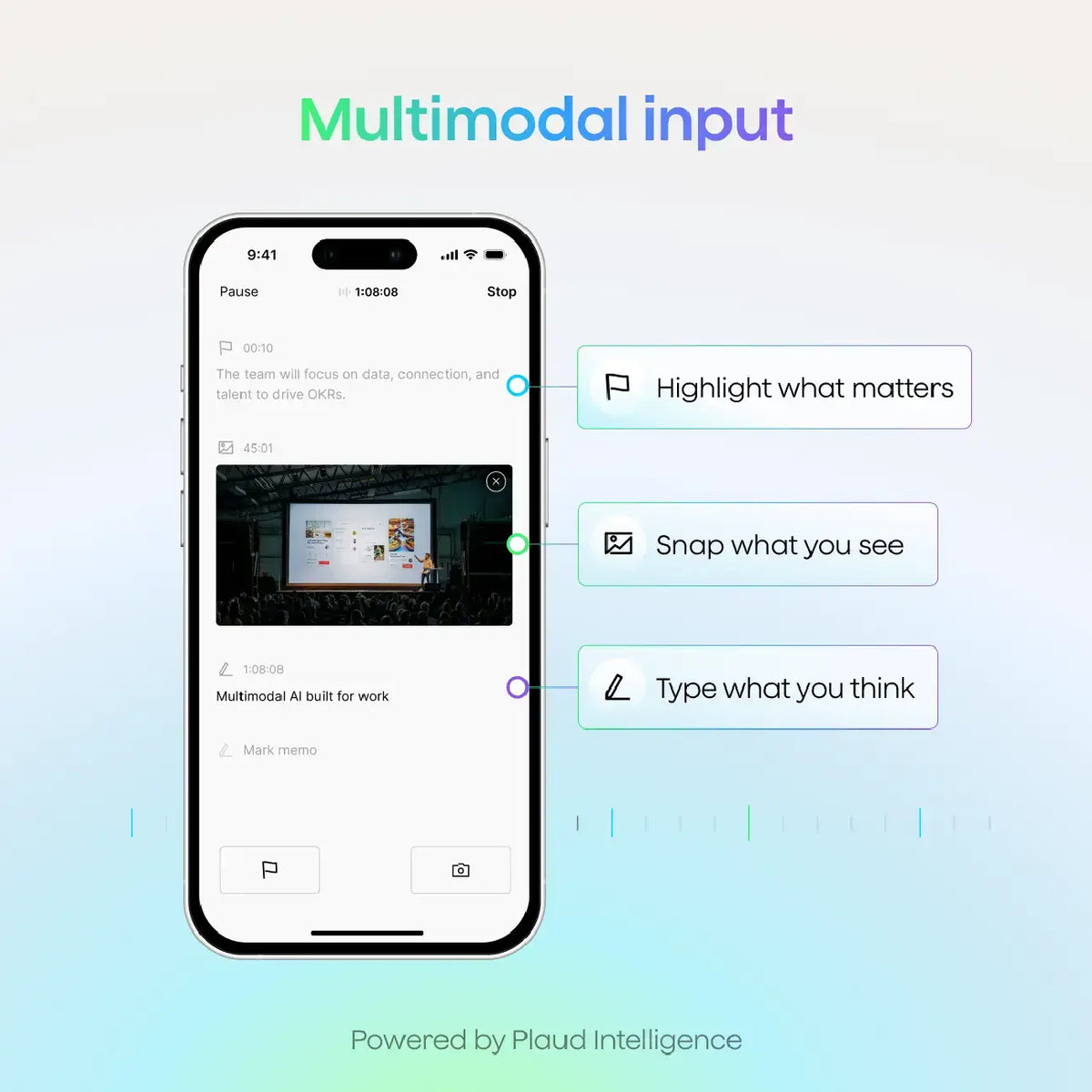 Plaud Note Pro multimodal AI note-taking features