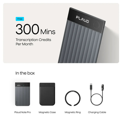 Plaud Note Pro- Black