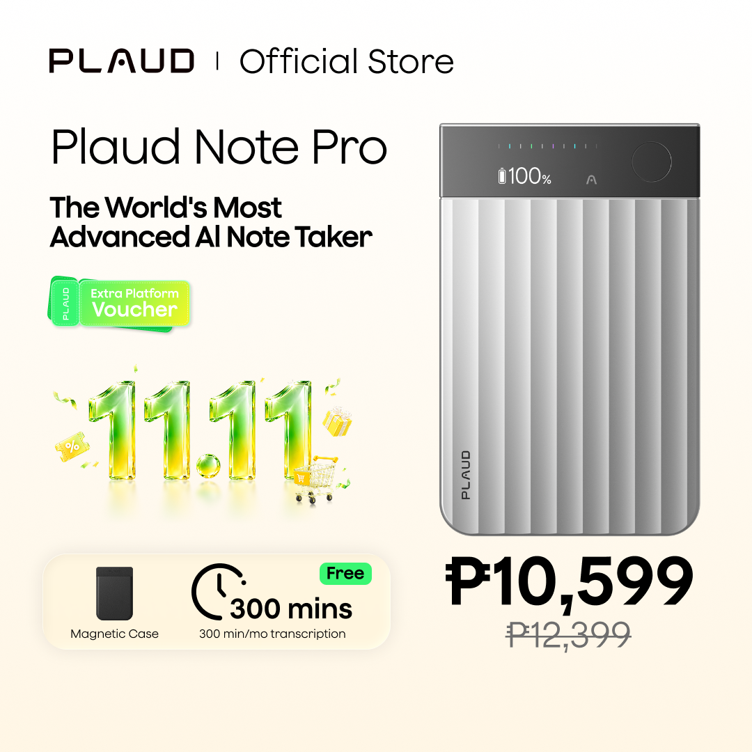 Plaud Note Pro- Silver